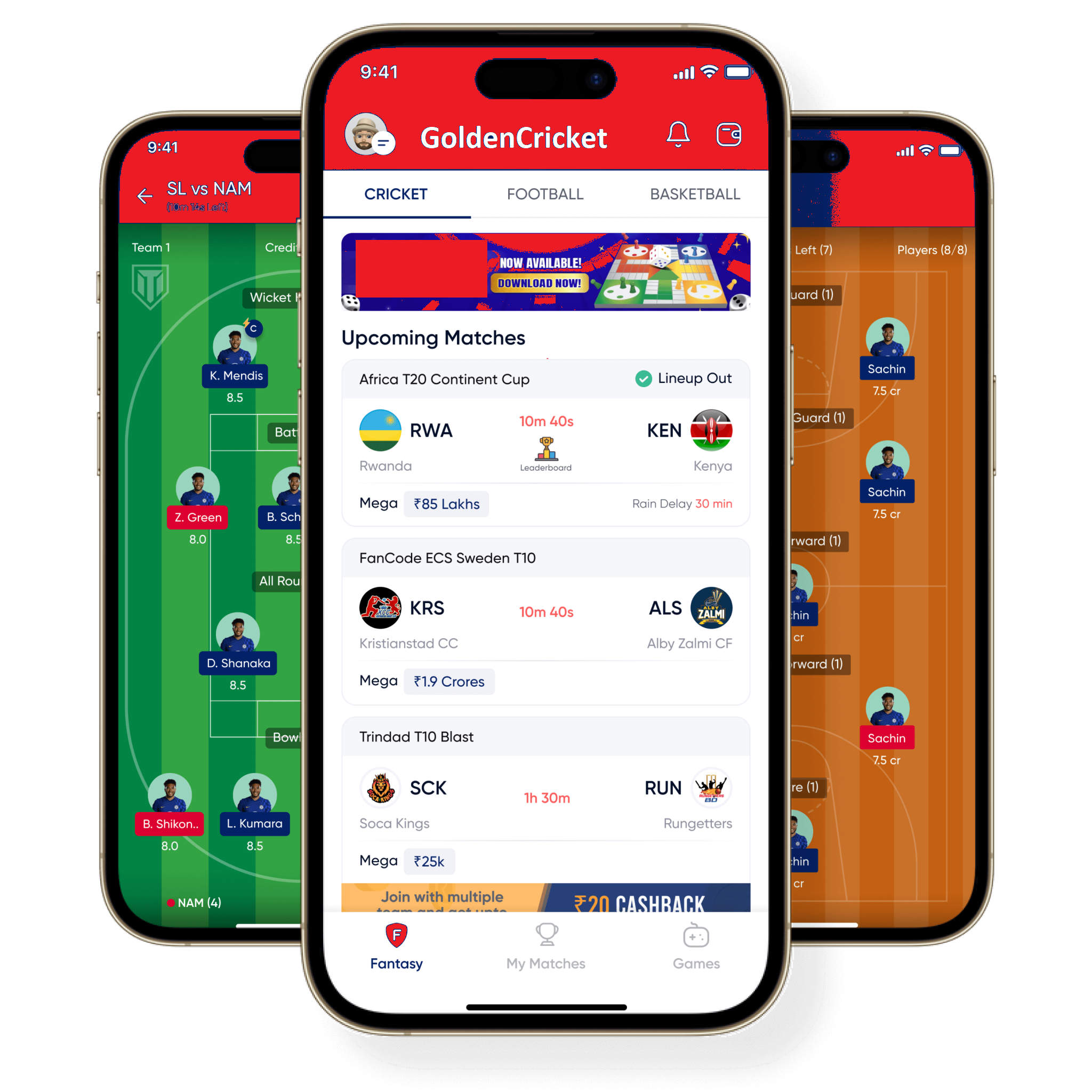 GoldenCricket App